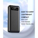 product_image_name-Generic-Gold africa USB Fast Charging Mobile Powerbank 10000mah 4 in1 Built in Cable Portable Li-polymer Batteries For Digital display Cellphone Power Bank- Multicolor-7