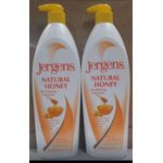Jergens Natural Honey skin whitening with  honey and orange blossom essence body lotion for smoooth skin-621ml
