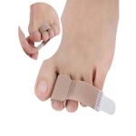 product_image_name-Generic-Fabric Hammer Wraps, 1pc Bandages Protectors Overlapping Toe Splints For Crooked Curled , Bent-1