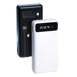 product_image_name-Hoyan-15000mAh Fast Charging Power Bank- Black, white-1