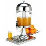 9l Liters Stainless Single Table Juice Dispenser / Juicer - Silver