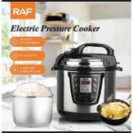 product_image_name-RAF-Electric Pressure Cooker 6L 1000W Multi Function & Multi Programmable, Stainless Steel, Aluminum Pot -Multicolor-4