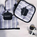 product_image_name-Generic-2pc Cotton Multi-Design Oven Mitt And Pot Holder -Multi-Colours.-4