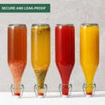 product_image_name-Generic-(1pc)1L Swing Top Glass Bottles with Airtight Stopper Lids -2