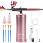 product_image_name-Generic-Airbrush Kit, Airbrush Blush Makeup Kit, Nail Airbrush Machine, Tattoo Gun, Portable Cordless Airbrush Kit for Model Painting, Nail Art-3