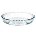 product_image_name-Borcam-Oval Bakeware Casserole Dish With Heat Resistant Oven Microwave Safety - Clear-1