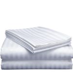 Egyptian Cotton Bedsheets with 2 pillowcases - wHITE.