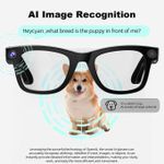 product_image_name-Generic-Sleek AI Smart Glasses with HD Camera,Unisex Video Recording Bluetooth -3