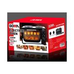 product_image_name-Boma-35L Electric Oven With Two Plates With 2 Burner Electric Toaster Oven For Bread- Black-3
