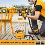 product_image_name-INGCO-Floor Based Spray Gun,Paint Sprayer, 3 Spray Patterns 500W Electric Paint Spray Gun, Adjustable Valve Knob for Painting Ceiling, Fence, Cabinets-3