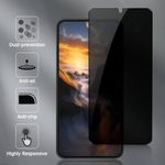 product_image_name-Generic-Infinix Note 7 Lite Privacy Tempered Glass Protection Guard Screen Anti Spy Privacy Glass - Full Edge To edge Glass-2