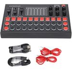 product_image_name-Generic-M9 Audio Interface Bluetooth Sound Card Voice Mixer External USB Sound Card Live Stream for Gaming for Singing for Live Broadcast For Recording table Signal Live Sound Card Equipment Kit, Compatible with Live Broadcast, Amazin - Multicolor-2