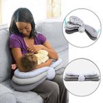 product_image_name-Generic-Baby Feeding Pillow Multi-functional Newborn. Gray, Color May Vary-1