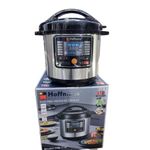 product_image_name-Hoffmans-8L/8 Litres Electric Multifunction Pressure Cooker - Silver-1