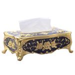 product_image_name-Generic-Tissue Box Napkin Holder Paper Case Cover For Table Decor, Blue.-4