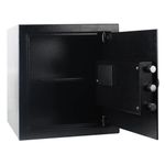 product_image_name-Generic-AL002-50  Electronic Fireproof Code Digital Security Safe Lock Documentation Box Home Office Safe Secure Durable Safe Mini Safe with Key Office Electronic Safe Deposit Box Fireproof Waterproof Hotel Safe Jewelry And Money Cabinet Cash Box-2