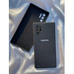 product_image_name-Samsung-S9/S10/S20/S21/S22/S23/S24 Plus/Ultra/Note9/Note10/Note20  Soft Rubber Liquid Silicone Case Cover Black-4