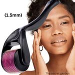 product_image_name-Derma Roller-540 Needles MicroNeedle Skin Roller Dermatology Therapy System- MicroNeedle Skin Roller For Acne Scars, Wrinkles, Stretch Marks, Hair Growth And Enhanced Skincare Absorption-1