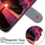 product_image_name-Motorola-Moto E14 / G04 / G24 Case Flip Wallet Phone Case Shockproof PU Leather Card Holder Magnetic Stand Protector Cover for Moto E14 / G04 / G24, Sunset-4