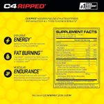 product_image_name-Cellucor-C4 Ripped Pre Workout Powder Tropical Punch, Creatine Free + Sugar Free Preworkout Energy Supplement for Men & Women, 150mg Caffeine + Beta Alanine, 30 Servings (Packaging May Vary)-4