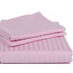 Egyptian Cotton Bedsheet 6x6 pink 