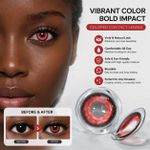 product_image_name-Generic-Red Colored Contact Lenses + Lens Care Kit Set – Reusable Soft Lenses with Case, Tweezers & Applicator-1