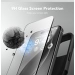 product_image_name-Generic-Iphone 16 16 Pro 16Pro Max Silcone Case with Free Tempered Glass Protector, Flexible Soft Silicone Anti-Scratch Shockproof Phone Cover-2