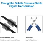 product_image_name-Generic-Vga To Vga Cable 1.5M For Pc,Monitor, Lcd, Led, Plasma,Projector,Tft, Black CPU To Monitor Cable-5