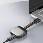 product_image_name-Powerology-2-IN-1 Adapter Type-C To 3.5mm AUX / PD 60W / Advanced DAC Smart Chip / Hi-Fi Stereo Sound / Plug & Play Convenience / Noise Reduction - Grey-6