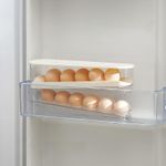 product_image_name-Generic-12Pcs Double Layer Egg Storage Box - Rolling Countertop Egg Holder,12 Grid Automatically Egg Container, Fridge Egg Dispenser Space Saving Egg Fridge Tray for Refrigerator Countertop Cabinet  Multicolor-6