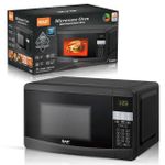 RAF 20L Digital Microwave With Push Button And Glass Door-Black