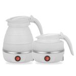 product_image_name-Generic-0.7L Folding/Expandable & CollapsibleTravel Silicone Portable Electric Kettle - White/Black-2