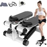 product_image_name-Generic-Mini Stepper, Steppers For Exercise, Aerobic Fitness Machines With Resistand Bands - Multicolor-2