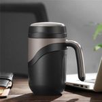 product_image_name-Generic-380ML Ceramic Travel Mug, Double Wall Insulated Thermo Coffee Mug With Leakproof Lid- Multicolor-1