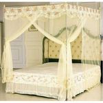4*6 Mosquito Stand Net Colour-Cream