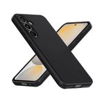 product_image_name-Generic-Samsung Galaxy S25 Black Case – Soft Silicone Cover, Sleek and Non-Slip-3