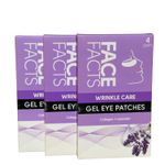 product_image_name-Face Facts-Pack of 3 Wrinkle Care Gel Eye Patches – 12 Pairs Total (Collagen & Lavender)-2