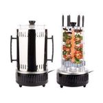 product_image_name-Generic-Electric Meat Vegetable Barbecue Kebab Machine Maker - 6 Forks, Silver-6