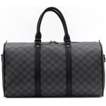 product_image_name-Generic-Large-capacity men's and women's travel bags, sports fitness bags, yoga bags, diagonal bags, plaid handbags, shoulder bags, boarding luggage bags - Multicolor-3