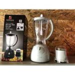 product_image_name-Hoffmans-1.5L Blender with Dry Mill White, Black-2