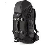 Power 7 Large Capacity Wear-Resistant Sports Backpack, Comfortable and Breathable Travel Bag- Black