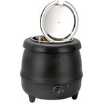 product_image_name-Generic-Professional Electric Soup Kettle Warmer with Stainless Steel Insert - Multicolor-1