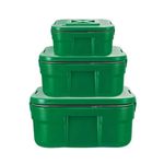 product_image_name-Generic-3 Piece Of 2.5L/5L/10L  Insulated Water Cooler Ice Chiller Boxes Square Insulation Bucket Travel Portable Picnic Hot Pot Insulation Food Insulation Container Set-3