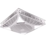product_image_name-Generic-Tronic Surface Louver Fan With LED & Remote 60cm x 60cm-White-1