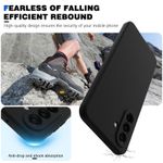 product_image_name-Samsung-Galaxy A17 Silcone Case with Free Tempered Glass Protector, Flexible Soft Silicone Anti-Scratch Shockproof Phone Cover-4