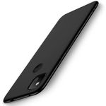 product_image_name-Generic-Google Pixel 4a Case Slim Fit Mobile Phone Case  Soft TPU Matte Finish Coating Grip Ultra Thin Light Protective Cell Phone Back Cover for Google Pixel 4a-Black-4