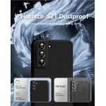 product_image_name-Samsung-Galaxy S21 Luxury Soft Rubber Liquid Silicone Skin Touch Feel Cover Case With Full Glue Screen Protector Black-3