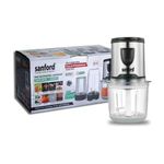 product_image_name-Sanford-5 In1Food Processor Chopper Mixer Coffee Grinder Blender Ice Crusher- Clear.-4