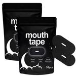 product_image_name-Generic-Breathable Mouth Tape Anti Snoring Sleep Strips Adhesive Tape Sleep Accessories for Improving Sleep - Black-1