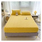 Mattress cover 6x6 yellow 